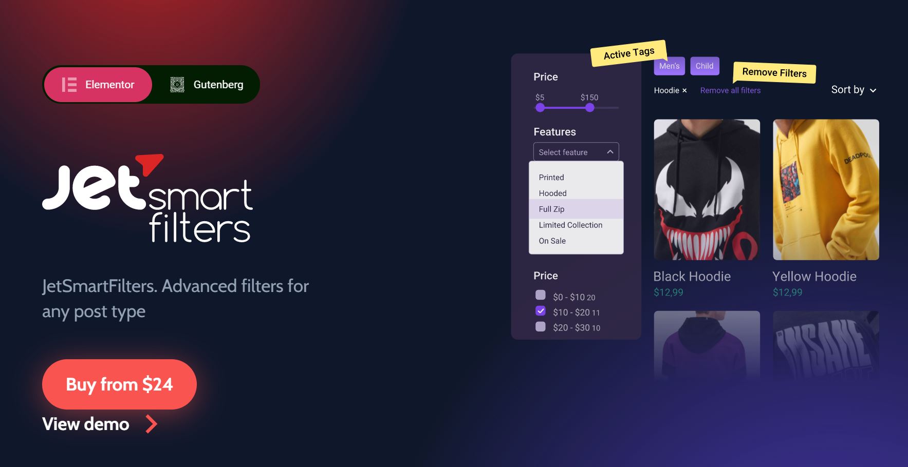 Jet smart filters hero