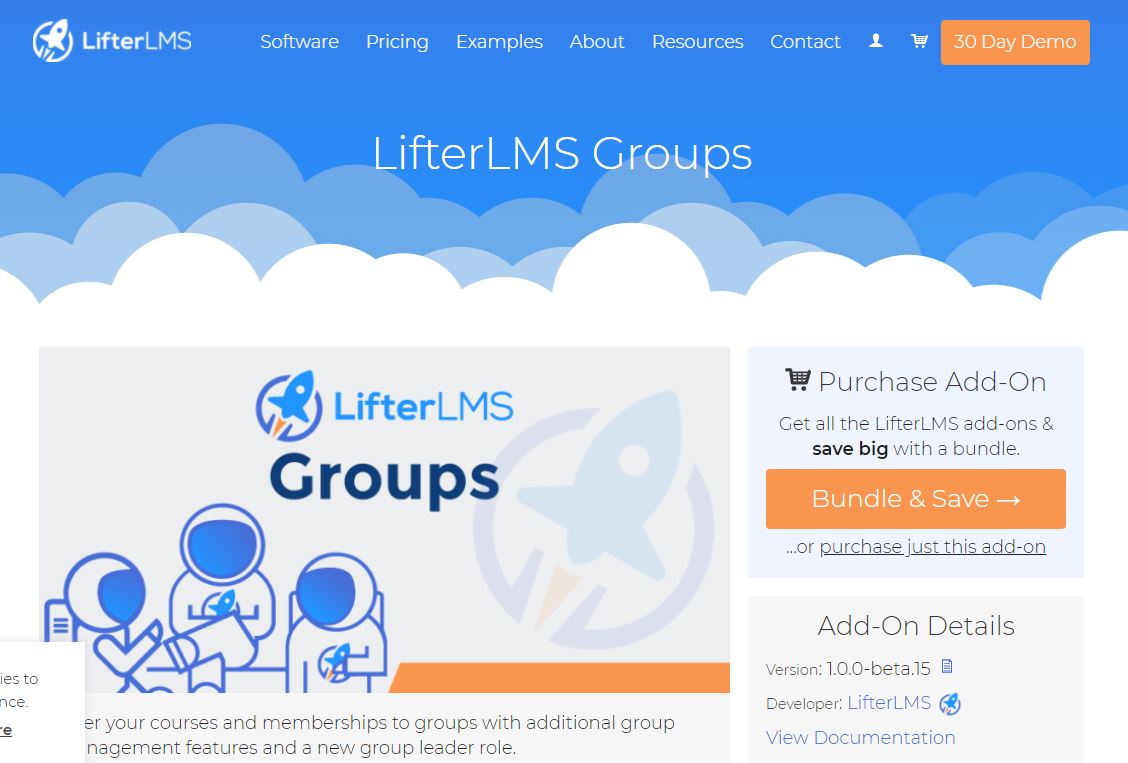 LifterLMS Groups hero