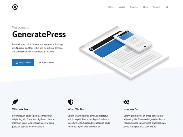 generatepress wordpress ecommerce template 768x576