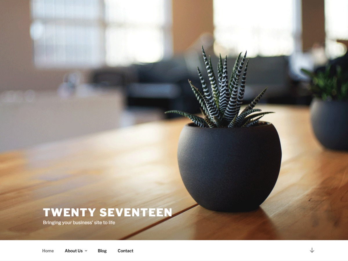 twenty seventeen free wordpress theme 1