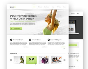 avada child wordpress website template 1