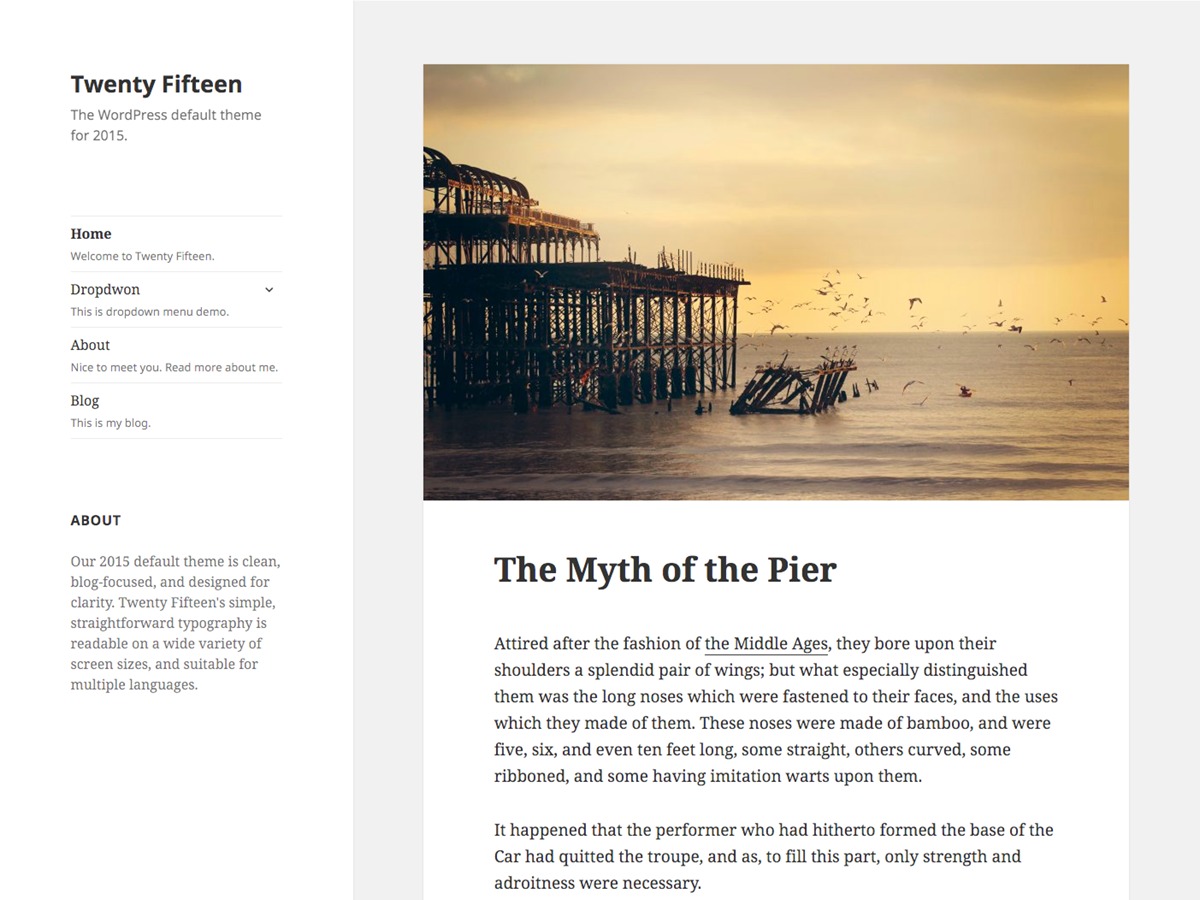 twenty fifteen theme free download 1