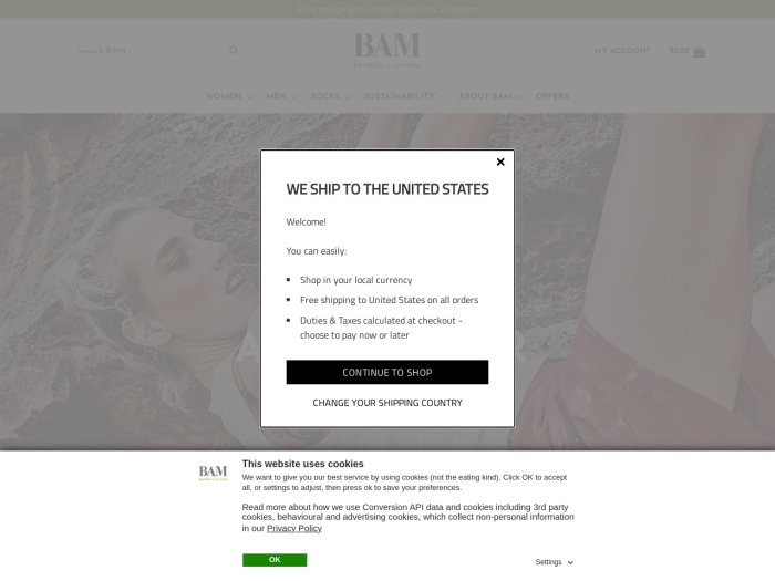 bam bamboo clothing