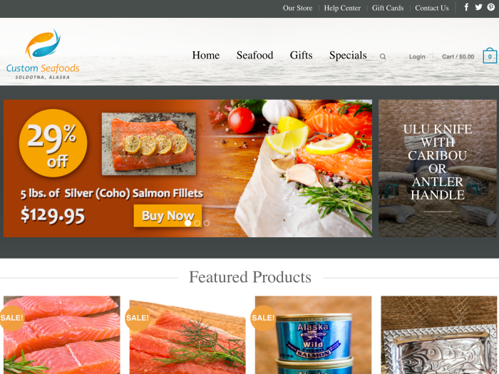 custom seafood processors