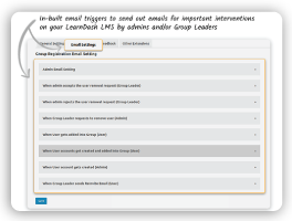 icon for bulk enrollment email settings