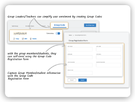 icon for group code enrolment form and group codes