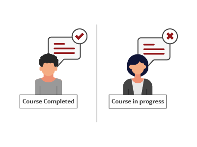 icon for get genuine feedback on course completion