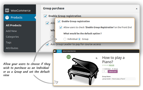 icon for choose a default license purchase type