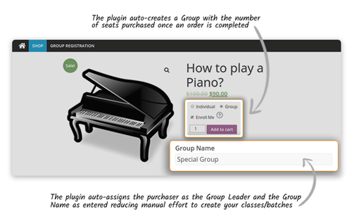 icon for automatically create groups and assign group leaders